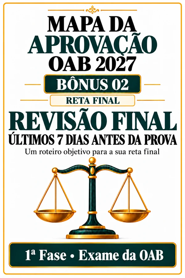 Capa do bônus Revisão Final dos Últimos 7 Dias