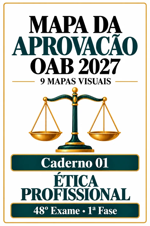 Caderno de Ética Profissional, à esquerda da coleção