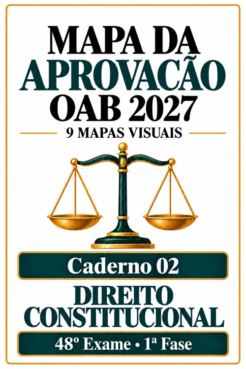 Capa do Caderno 02 — Direito Constitucional