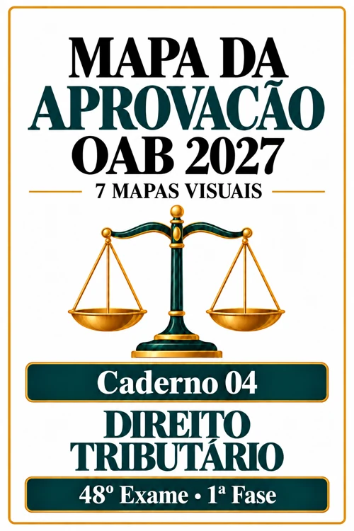 Capa do Caderno 04 — Direito Tributário