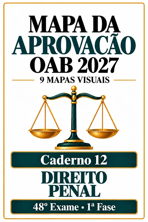 Capa do Caderno 12 — Direito Penal