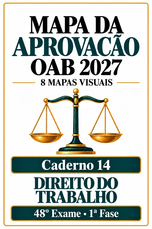 Capa do Caderno 14 — Direito do Trabalho