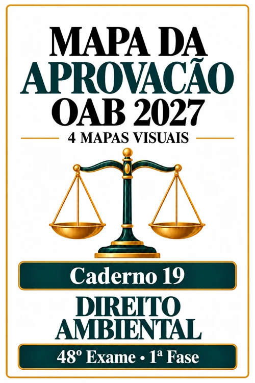 Capa do Caderno 19 — Direito Ambiental